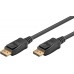Goobay DisplayPort V2.0 Kabelis 8K 2M 8K 60hz atbalsts 40Gbps